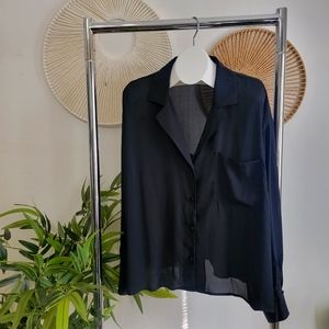 Worthington Black Blouse Plussize 3X NWT